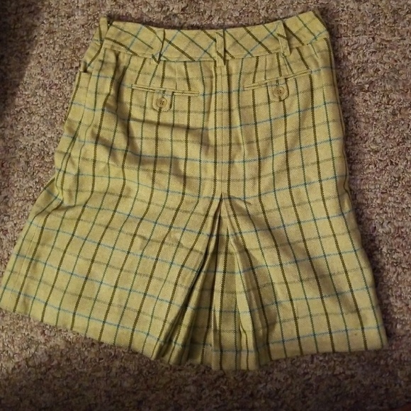 𝅺Ann Taylor Loft Windowpane Skirt - Picture 2 of 8